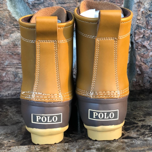 NEW Polo Ralph Lauren Little Boys Ewan Duck Boots - Picture 6 of 14